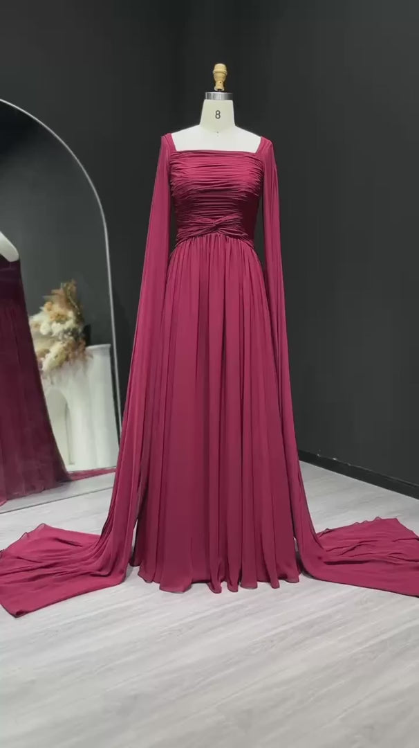 Elegant Chiffon Evening Dress
