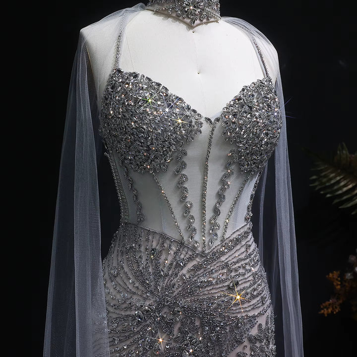Champagne Dream Evening Gown SB009