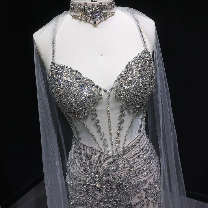 Champagne Dream Evening Gown SB009